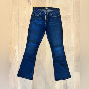 Lucky Brand Dark Indigo Flare Jeans size 4/27